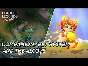 COMPANION / PET SYSTEM IN WILD RIFT | ALCOVE IN BARON LANE