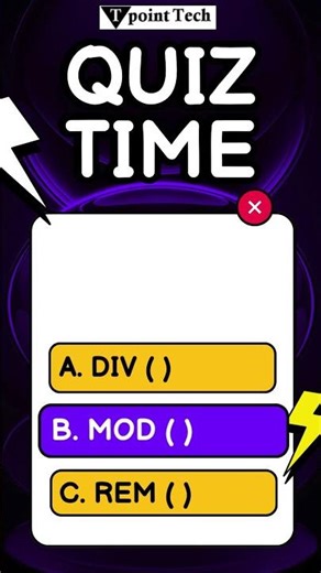 MySQL MCQs | MySQL Practice Questions & Answers | Tpoint Tech