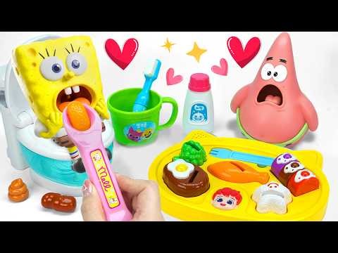 Satisfying Unboxing Cute SpongeBob SquarePants Doctor Toys Collection