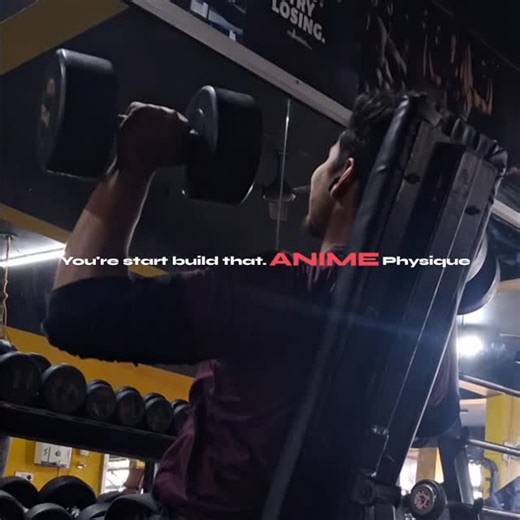 exclusive on Instagram: "Anime physique 💪🖤 .. .. #gym #anime #motivation #dicipline #workout"