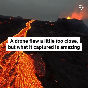 787K views · 10K reactions | A drone flew a little *too* close to...