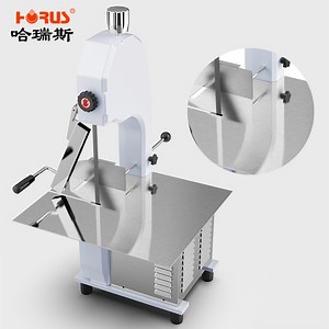[Hot Item] Electric Table Top Meat Bones Band Saw Bone Cutter Frozen Meat Cutting Machine Frozen Fish Cutting Machine Chicken Cutter Meat Saw Machine