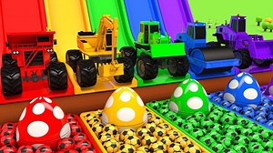 1.2M views · 21K reactions | Learn Color with Flying Construction Vehicles and Surprise Magic Egg Nursery Rhymes & Kids Songs | Surprise Kids TV | Facebook