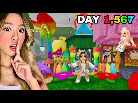 I Built A RAINBOW BASE In 99 Nights In The Forest!