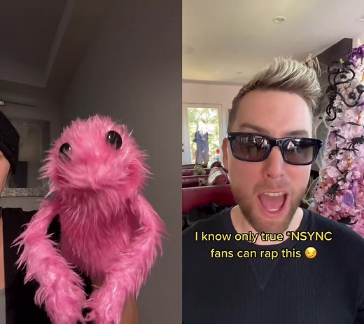 Puppet NSYNC Lipsync Duet with Lance Bass