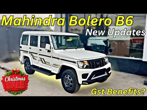 Updated Mahindra Bolero B6 2026 Model With New Gst Price✅ | Most VFM | Features Price Detail Review