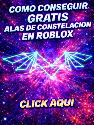 😎🔥 ¡Hola amiguitos robloxianos! Aquí El Master RBLX con un nuevo ítem gratis. En este video les muestro cómo conseguir unas alas de constelacion en Roblox 🚀 Si sigues todos los pasos podrás obtenerlo fácil y rápido 💪✨ 🧩 Deja tu LIKE si te funcionó 💬 Comenta con tu emoji favorito si ya lo conseguiste 🔔 Y activa la campanita para no perderte más ítems GRATIS con El Master RBLX 👇 EXPERIENCIA: 🔗 https://www.roblox.com/es/games/18752369972/Fracterra-RP #elmasterrblx #roblox