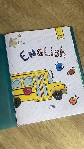 Page de garde d’anglais 🇺🇸