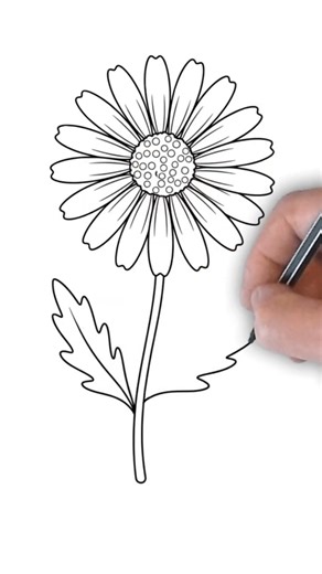 How to draw flower​ #howtodraw #flower #floralart #drawingtutorial #naturedrawing #artforkids