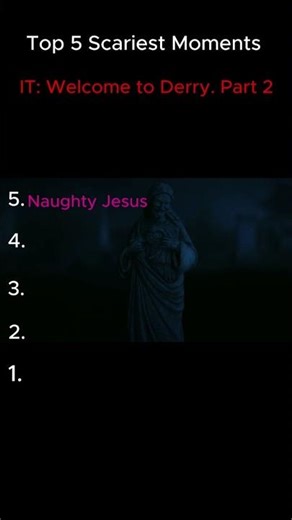 Top 5 Scariest Moments in IT: Welcome to Derry. #it #horror #pennywise #tvseries