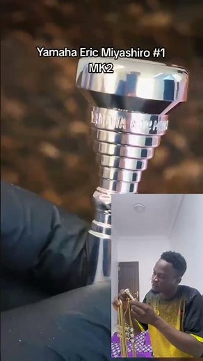 Yamaha Eric Miyashiro Trumpet Mouthpiece mk2 #viral #trumpet #yamaha #music #shorts #viral