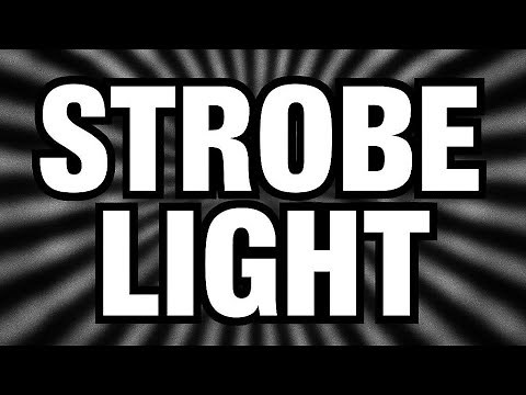 Lumière STROBOSCOPE / FAST STROBE LIGHT / 2 HOUR / ( black⚫️ & white⚪️ ) STROB LIGHTS EFFECT