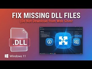 How to Fix Missing DLL Files (regsvr32 utility)
