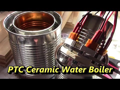 DIY 12v Water Heater Boilers! - heats/cooks/boils - PTC Powered! ceramic heat! auto/batt/solar pwrd!