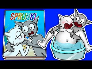 Making INCREDIBOX SPRUNKI Game Book📚 💕 Wenda and Gray in the Bathtub Love Story Squishy Surgery
