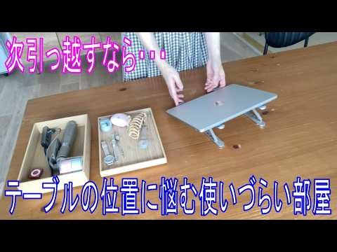 中央に段差あり/４DKでエアコン１基/古いキッチン 築４０年団地一人暮らし 毎回妥協・テーブルの位置 間取りの素敵な『斜め上の部屋』を見に行った