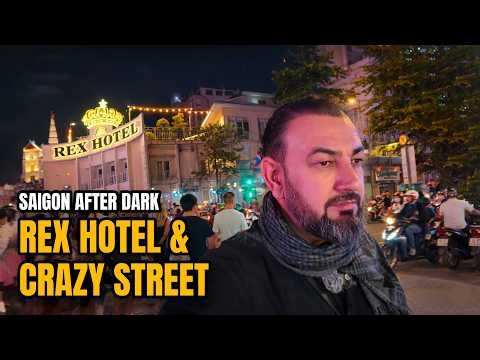 Saigon Night Life 🇻🇳 | Rex Hotel & Crazy Streets of Ho Chi Minh City 🔥