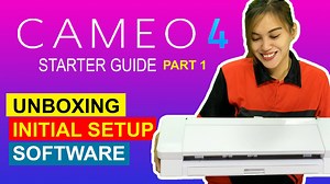 4K views · 40 reactions | Silhouette CAMEO 4 (Complete Starter Guide) Part 1 1. Unboxing 2. Initial Setup 3. Software Installation Also Watch Part 2: https://tinyurl.com/cameo4video2 Part 3: (soon) CAMEO 4 (Recommended Software) Download Link: https://tinyurl.com/paptradecameo4 | Paptrade Enterprises | Facebook
