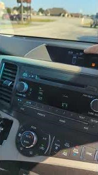 2014 Toyota Sienna a/c control panel fix