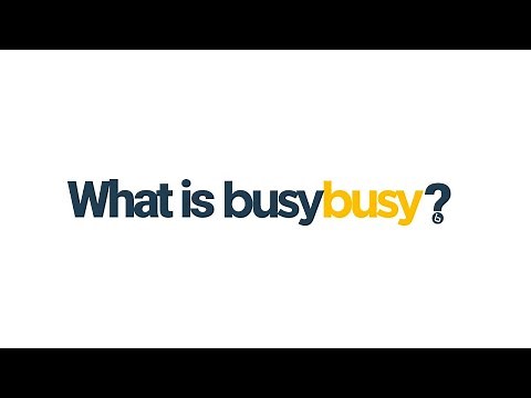 What is busybusy?