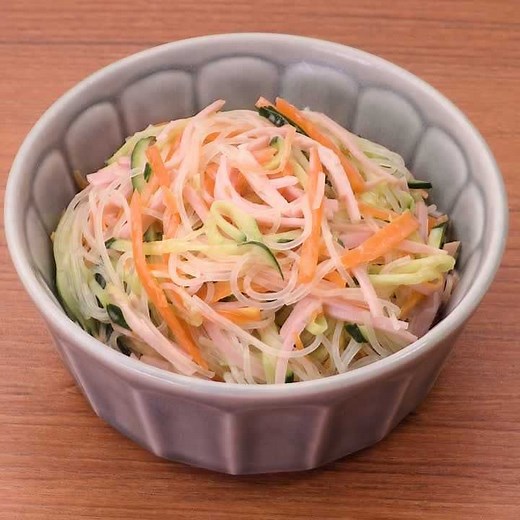 さっぱりした食感♪ きゅうりと春雨のマヨサラダのレシピ動画・作り方 | デリッシュキッチン