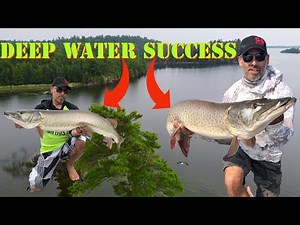 MUSKY FISHING DEEP STRUCTURE BREAKDOWN!!! Whiteboard Tactics to succeed on CANADIAN SHIELD lakes!!!
