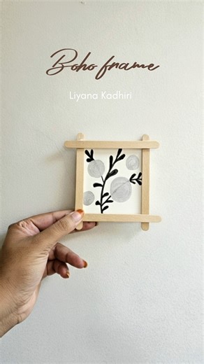 3 Minute Boho frame #diy #crazilyfunny