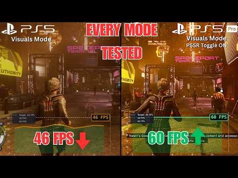 Starfield PS5 vs PS5 Pro FPS Test — Which Mode Should You Play? | 4K Side by Side