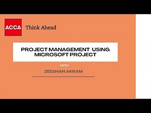 Basic Project Management Using Microsoft Project | Step-by-Step Guide