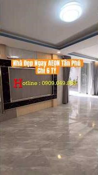 BEAUTIFUL HOUSE NEAR AEON TAN PHU FOR ONLY 6 BILLION VND
