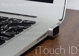 Tiny USB Fingerprint Scanner Easily Adds Extra Security To Your Computer (video)