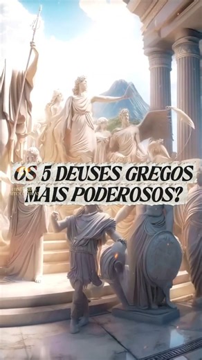 Os 5 Deuses Gregos Mais Poderosos da Mitologia Grega ⚡#mitologiagrega #deusesgregos #shorts