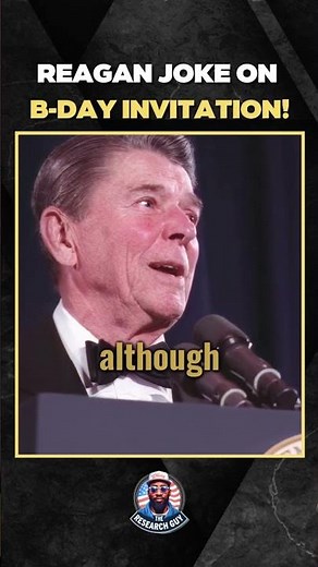 Reagan JOKE On His Birthday Invitation Funny #shorts #funny