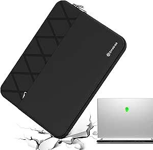 Smatree Laptop Sleeve for 14 inch DELL Alienware x14 R2 Gaming Laptop, DELL Protective Case with Accessory Pocket, YKK Zipper, Patented Super Corner Design (E423)