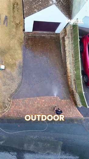 Oddly satisfying clean: Dave's pressure washing magic with Aquacleanse Pro!