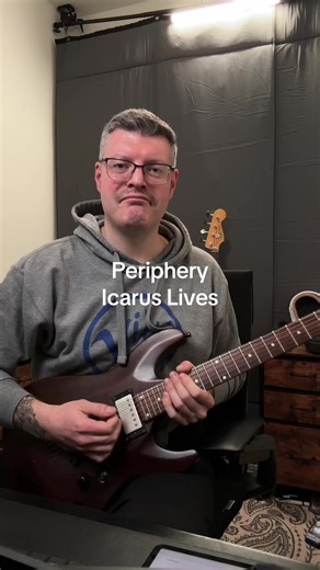 Periphery - Icarus Lives One take featuring the mustache #guitar #djent #periphy #metal