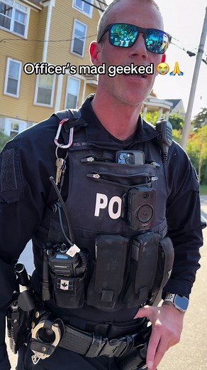 Funny Prank with Police Officer #LaughOutLoud