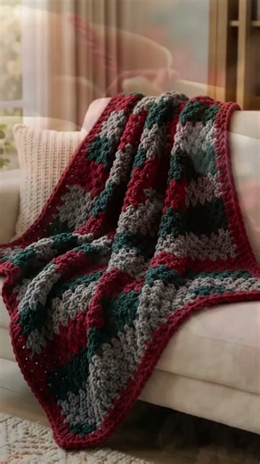 Chunky Textured Crochet Blanket Pattern | Raised Stitch Afghan Throw | Easy Crochet Tutorial