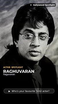 Raghuvaran பற்றி தெரியாத Facts! 🌟 | Tamil Actor Biography #1