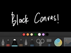 Start Paper App with Black Canvas (or any other colors)