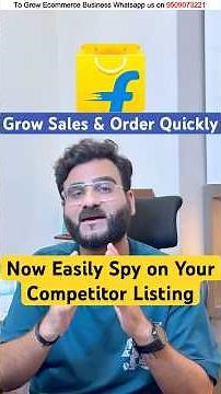 Latest Trick to Spy & Track Your Top Competitor Listings on Flipkart Marketplace 😱 #flipkartseller