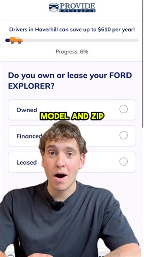 Year-end rates just dropped. Enter your ZIP code to see if you could save up to $500 PER MONTH on car insurance! | Provide Insurance