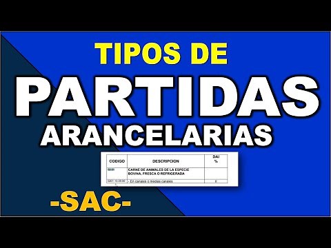 Types of TARIFF HEADINGS (4 digits) -SAC STRUCTURE-