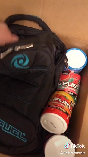 GFUEL SURPRISE MYSTERY BOX!! GUESS WHATS INSIDE 👀 🥳🔥 (read bio) 🤣🤣 @overtflow #gfuel #gfuelenergy #unboxing