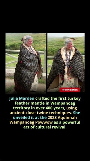 Turkey Feather Mantle