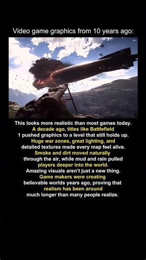 10 years later and these graphics still hit #gaming #nostalgia #battlefield