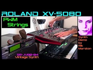 Roland XV-5080 PWM Strings Vintage Synth JD-XA Synthesizer Rik Marston