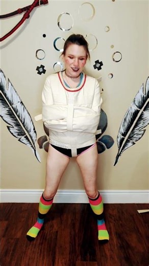 In this outfit it's all about the footwork