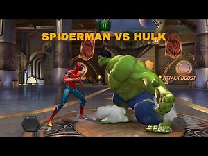 Spider man vs hulk || Marvel contest of champions