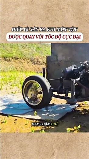 What happens when an object is spun at maximum speed? #shorts